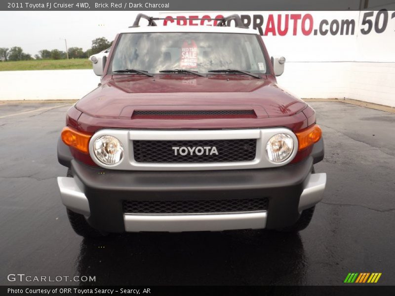 Brick Red / Dark Charcoal 2011 Toyota FJ Cruiser 4WD