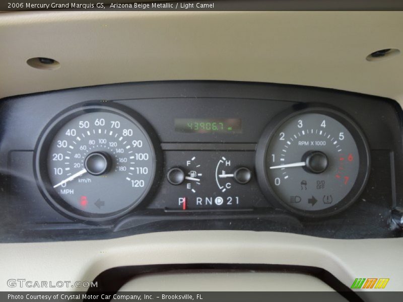  2006 Grand Marquis GS GS Gauges