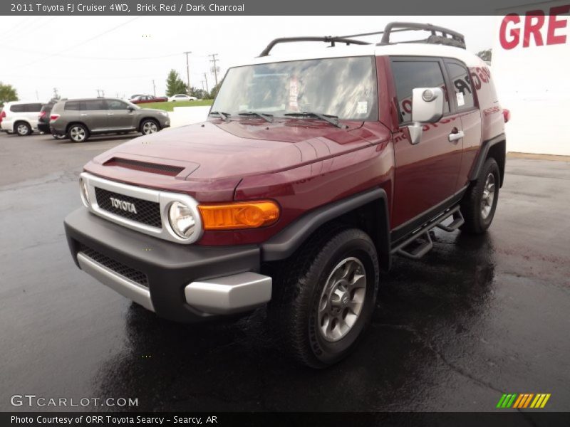 Brick Red / Dark Charcoal 2011 Toyota FJ Cruiser 4WD