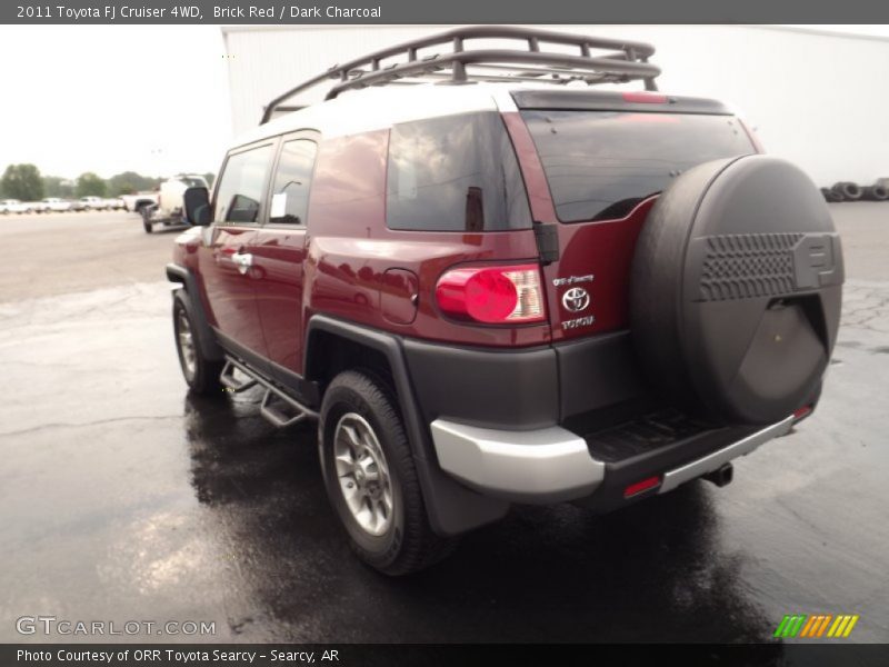 Brick Red / Dark Charcoal 2011 Toyota FJ Cruiser 4WD