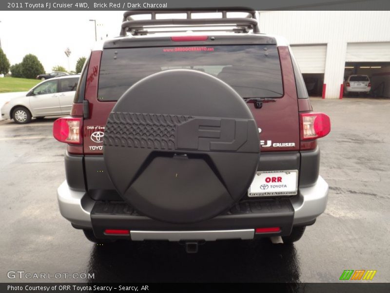 Brick Red / Dark Charcoal 2011 Toyota FJ Cruiser 4WD