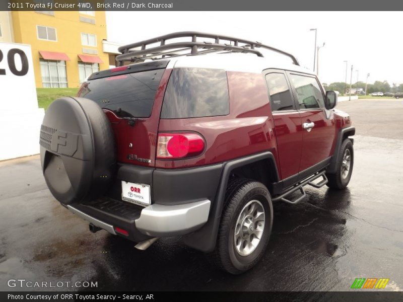 Brick Red / Dark Charcoal 2011 Toyota FJ Cruiser 4WD