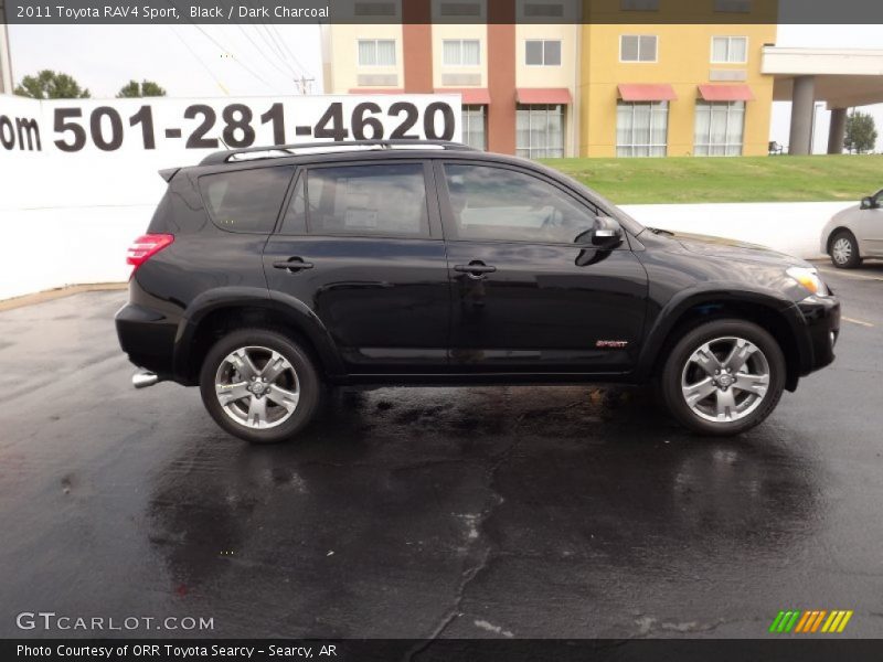 Black / Dark Charcoal 2011 Toyota RAV4 Sport