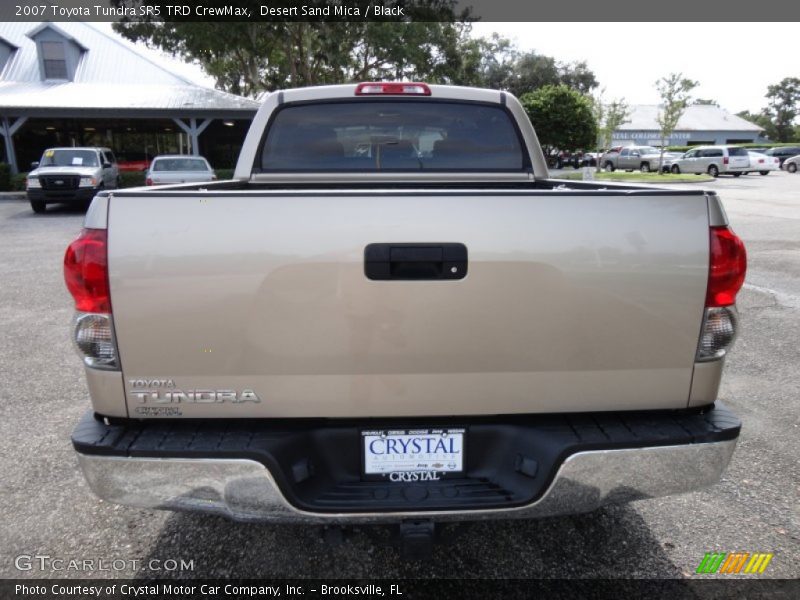 Desert Sand Mica / Black 2007 Toyota Tundra SR5 TRD CrewMax