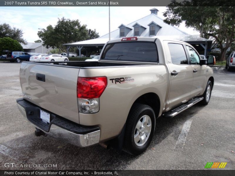 Desert Sand Mica / Black 2007 Toyota Tundra SR5 TRD CrewMax