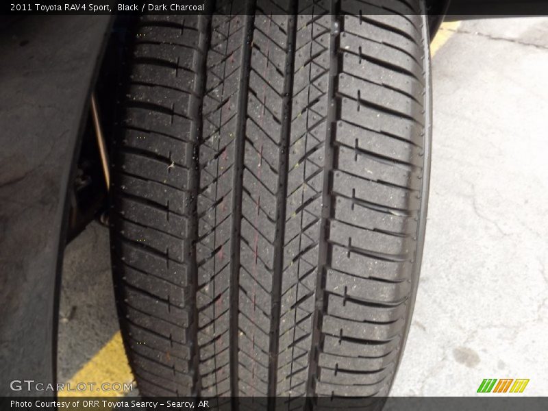 Black / Dark Charcoal 2011 Toyota RAV4 Sport