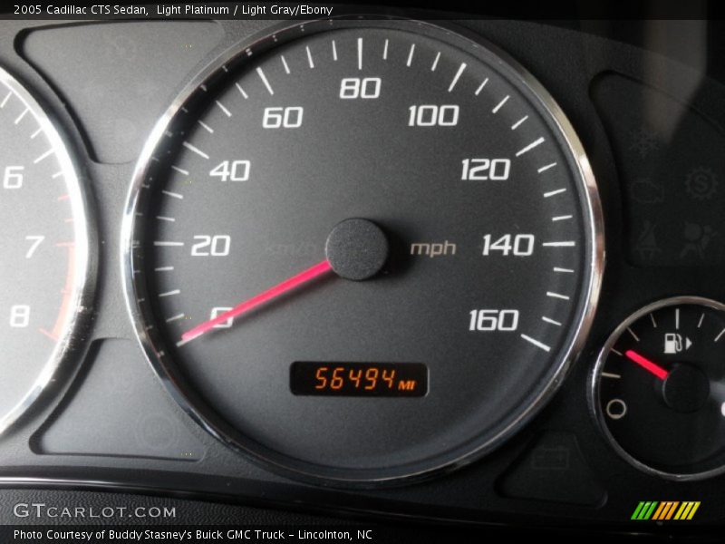 Light Platinum / Light Gray/Ebony 2005 Cadillac CTS Sedan