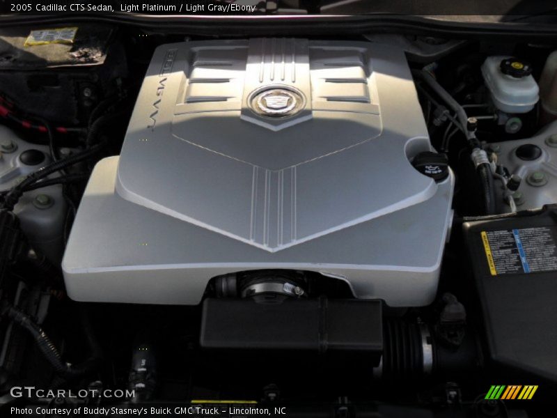 Light Platinum / Light Gray/Ebony 2005 Cadillac CTS Sedan