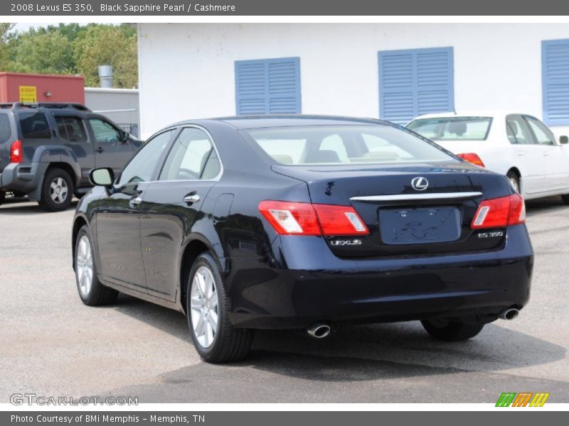 Black Sapphire Pearl / Cashmere 2008 Lexus ES 350