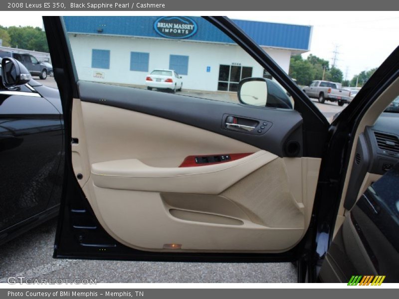 Black Sapphire Pearl / Cashmere 2008 Lexus ES 350