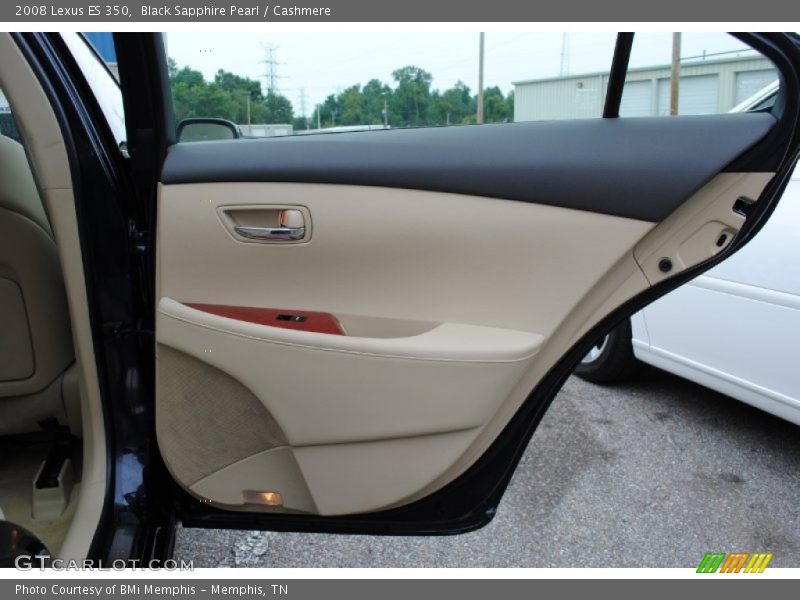 Black Sapphire Pearl / Cashmere 2008 Lexus ES 350