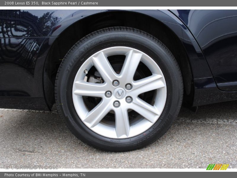 Black Sapphire Pearl / Cashmere 2008 Lexus ES 350