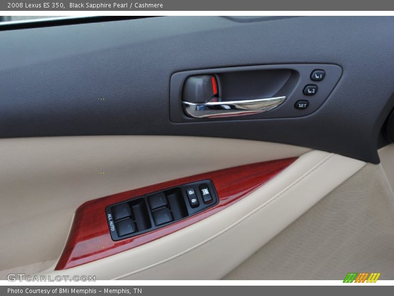 Black Sapphire Pearl / Cashmere 2008 Lexus ES 350