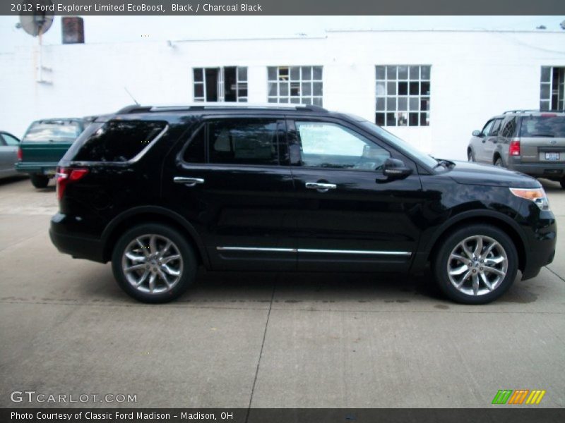 Black / Charcoal Black 2012 Ford Explorer Limited EcoBoost