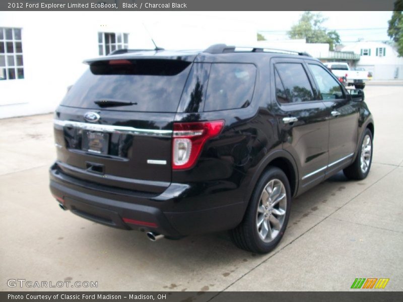 Black / Charcoal Black 2012 Ford Explorer Limited EcoBoost