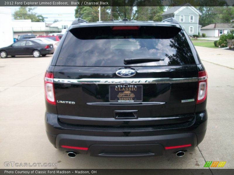 Black / Charcoal Black 2012 Ford Explorer Limited EcoBoost