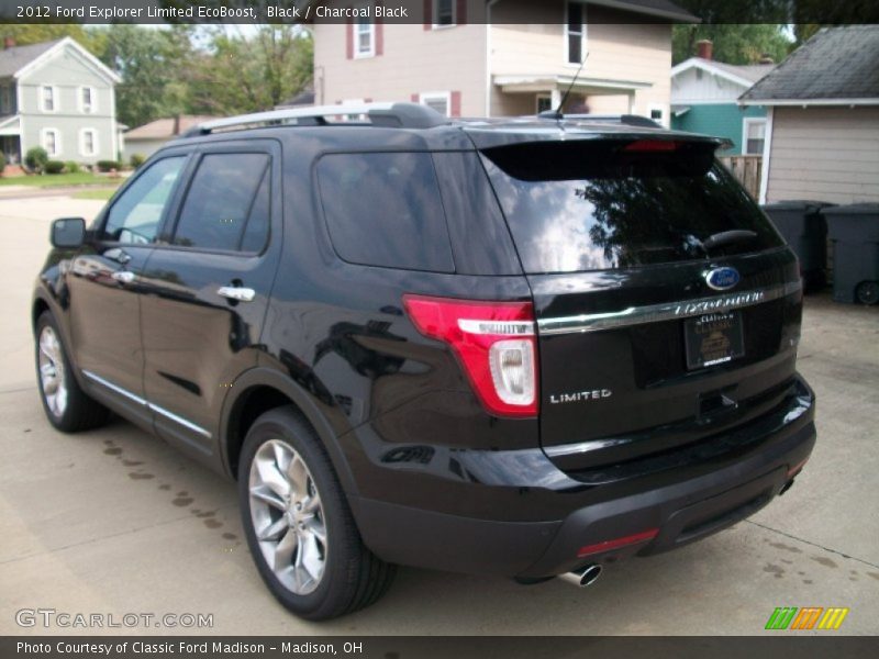 Black / Charcoal Black 2012 Ford Explorer Limited EcoBoost