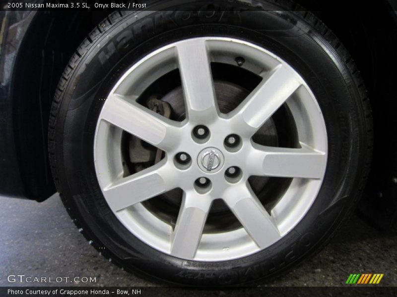 Onyx Black / Frost 2005 Nissan Maxima 3.5 SL