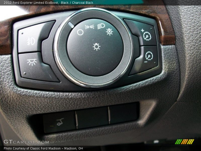 Controls of 2012 Explorer Limited EcoBoost