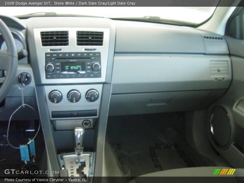 Stone White / Dark Slate Gray/Light Slate Gray 2008 Dodge Avenger SXT