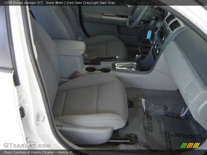 Stone White / Dark Slate Gray/Light Slate Gray 2008 Dodge Avenger SXT