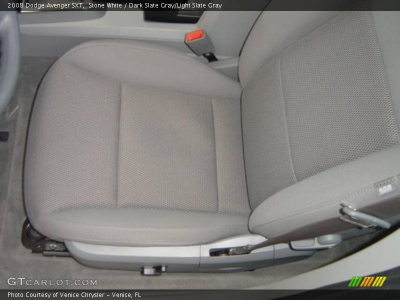 Stone White / Dark Slate Gray/Light Slate Gray 2008 Dodge Avenger SXT