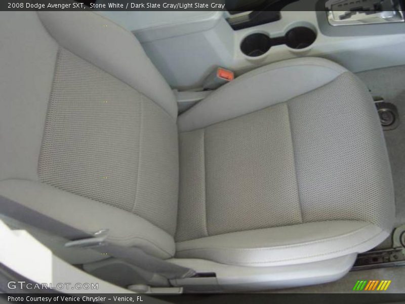 Stone White / Dark Slate Gray/Light Slate Gray 2008 Dodge Avenger SXT