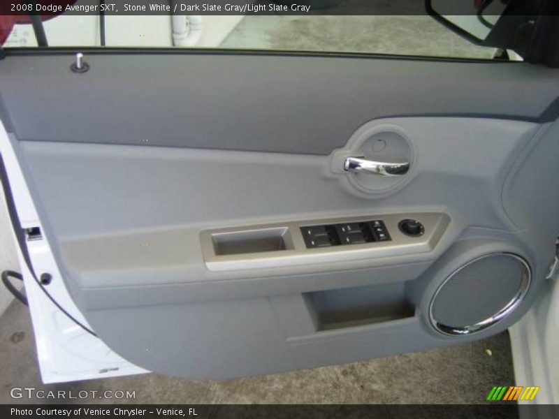 Stone White / Dark Slate Gray/Light Slate Gray 2008 Dodge Avenger SXT