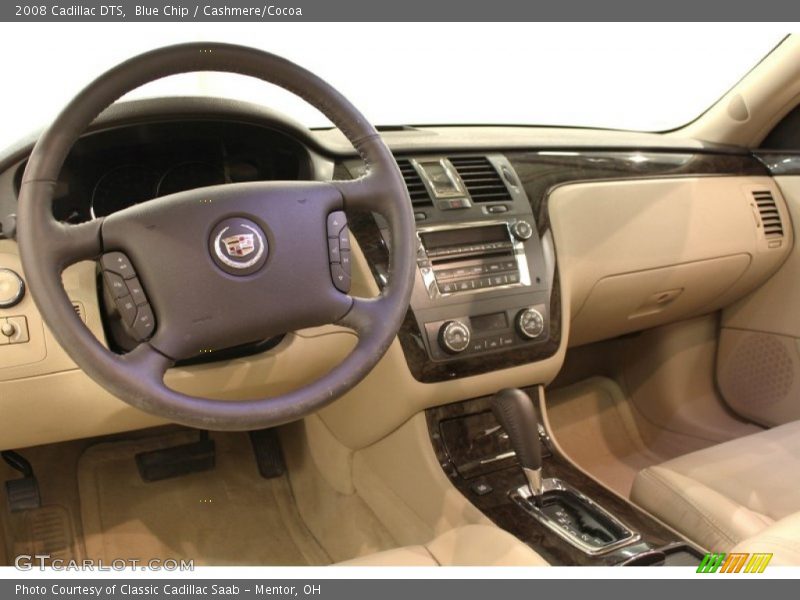 Blue Chip / Cashmere/Cocoa 2008 Cadillac DTS