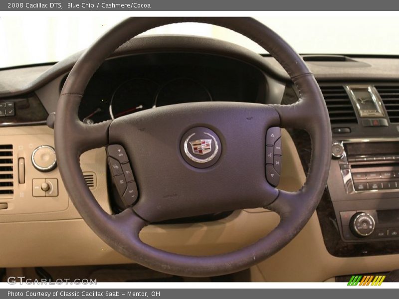 Blue Chip / Cashmere/Cocoa 2008 Cadillac DTS