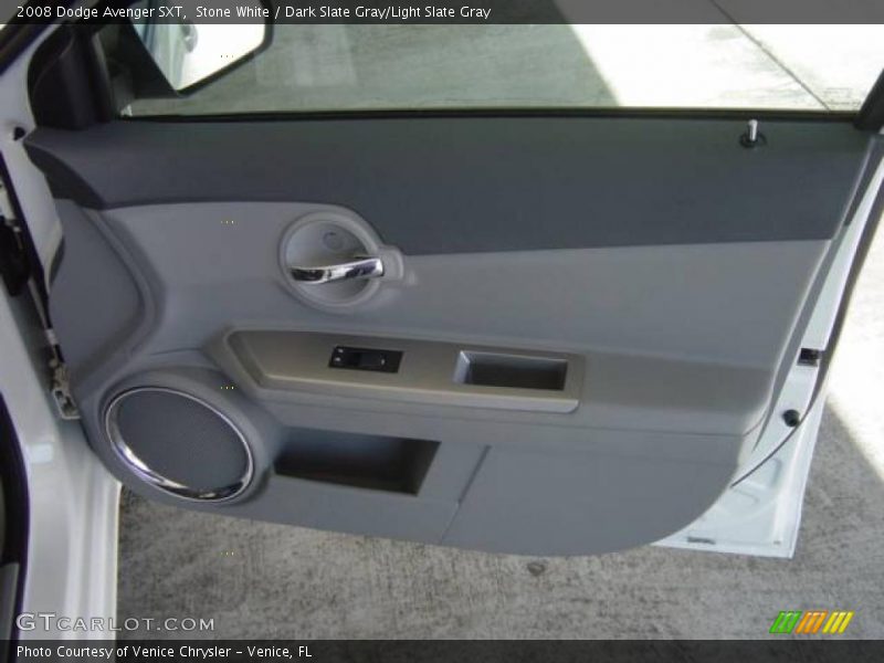 Stone White / Dark Slate Gray/Light Slate Gray 2008 Dodge Avenger SXT