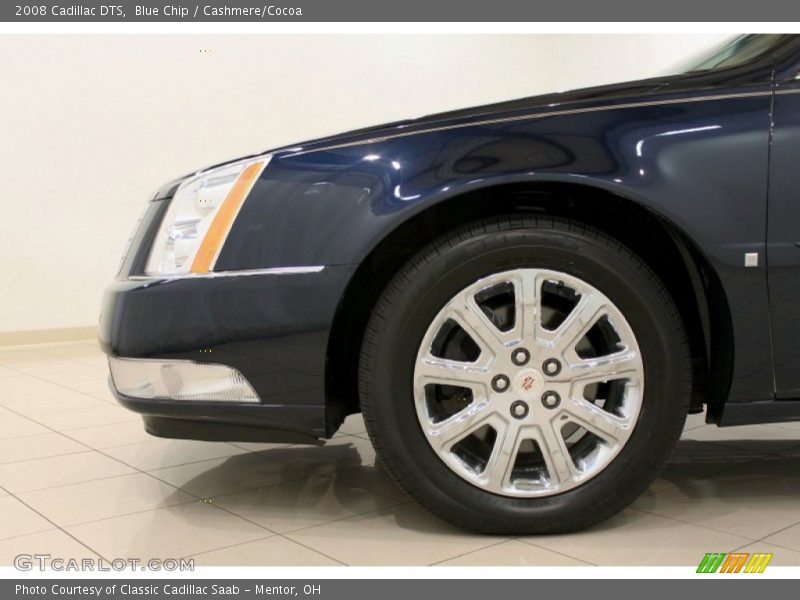 Blue Chip / Cashmere/Cocoa 2008 Cadillac DTS