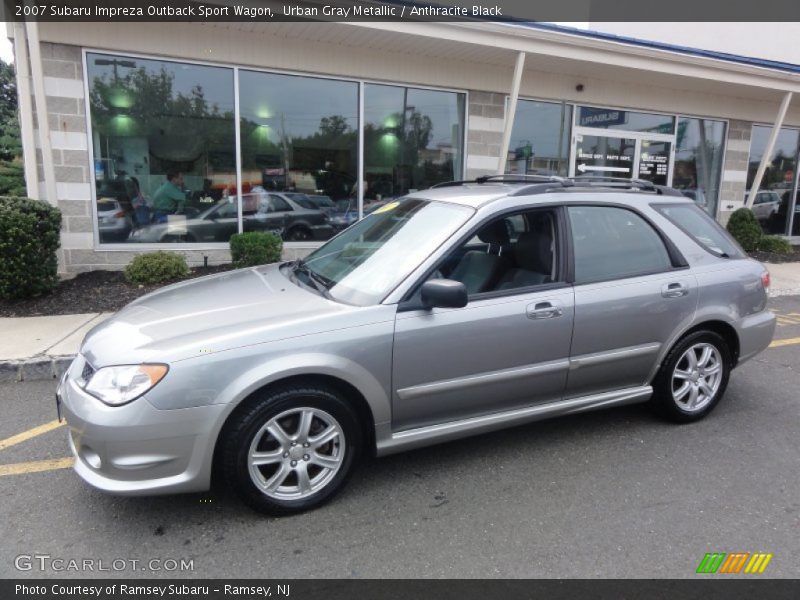 Urban Gray Metallic / Anthracite Black 2007 Subaru Impreza Outback Sport Wagon