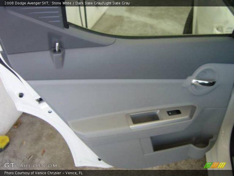 Stone White / Dark Slate Gray/Light Slate Gray 2008 Dodge Avenger SXT