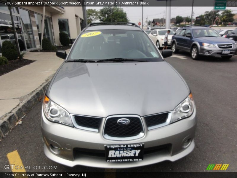 Urban Gray Metallic / Anthracite Black 2007 Subaru Impreza Outback Sport Wagon