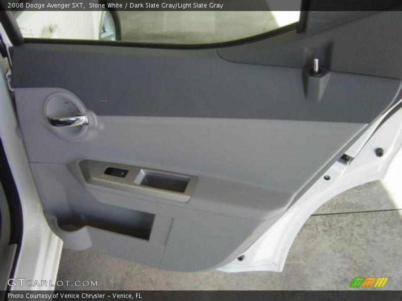 Stone White / Dark Slate Gray/Light Slate Gray 2008 Dodge Avenger SXT