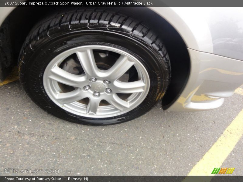 Urban Gray Metallic / Anthracite Black 2007 Subaru Impreza Outback Sport Wagon