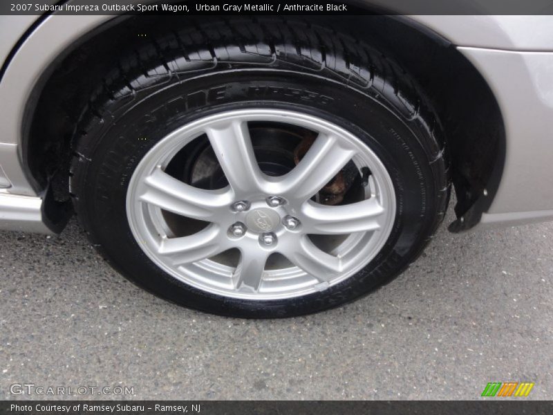 Urban Gray Metallic / Anthracite Black 2007 Subaru Impreza Outback Sport Wagon