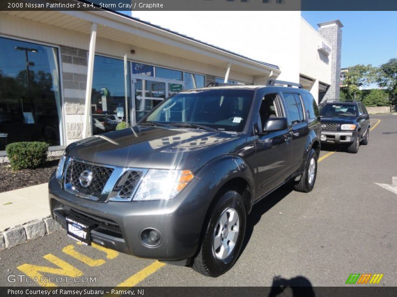 Storm Gray / Graphite 2008 Nissan Pathfinder S 4x4