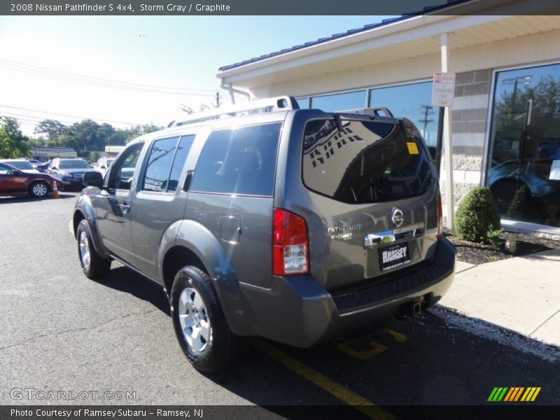 Storm Gray / Graphite 2008 Nissan Pathfinder S 4x4