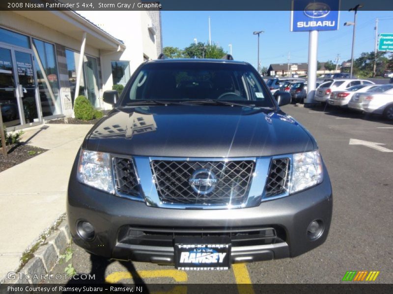 Storm Gray / Graphite 2008 Nissan Pathfinder S 4x4