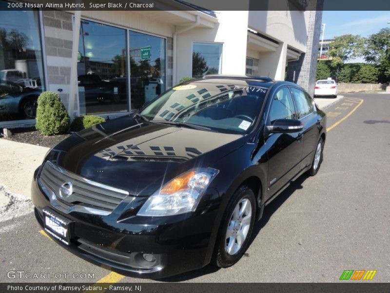 Super Black / Charcoal 2008 Nissan Altima Hybrid