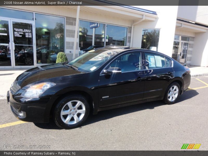 Super Black / Charcoal 2008 Nissan Altima Hybrid