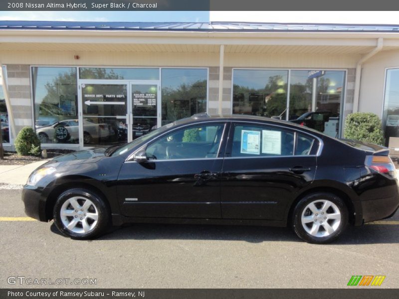 Super Black / Charcoal 2008 Nissan Altima Hybrid