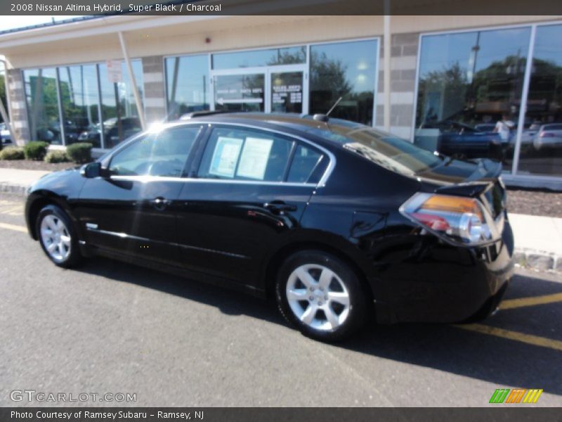Super Black / Charcoal 2008 Nissan Altima Hybrid