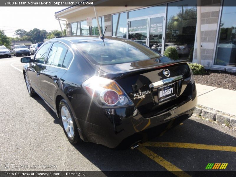 Super Black / Charcoal 2008 Nissan Altima Hybrid