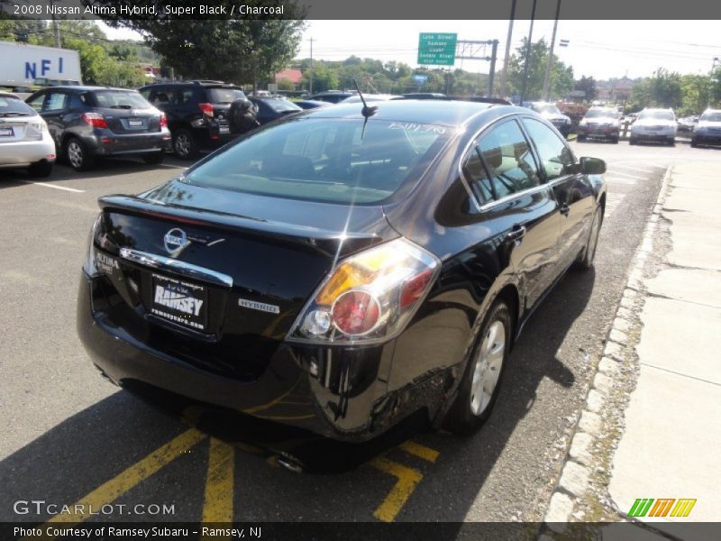 Super Black / Charcoal 2008 Nissan Altima Hybrid