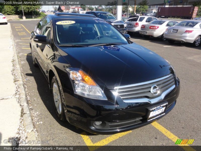 Super Black / Charcoal 2008 Nissan Altima Hybrid