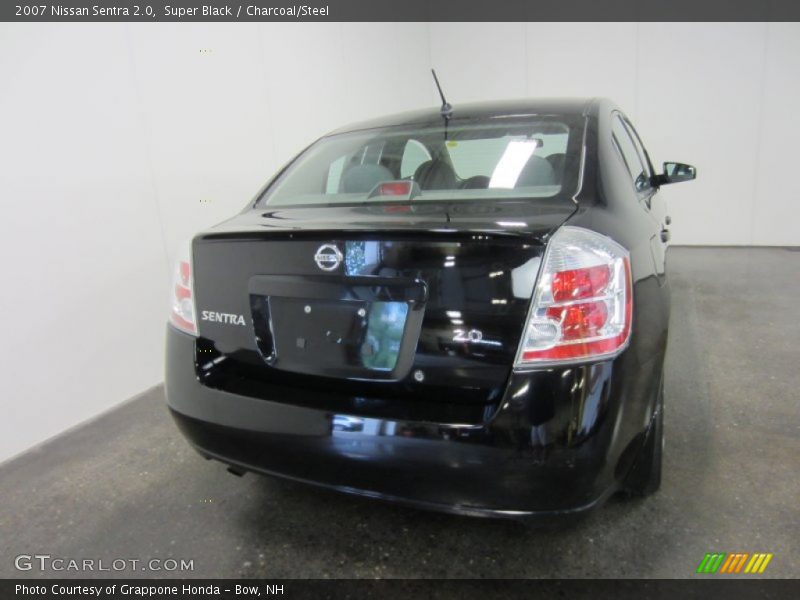 Super Black / Charcoal/Steel 2007 Nissan Sentra 2.0