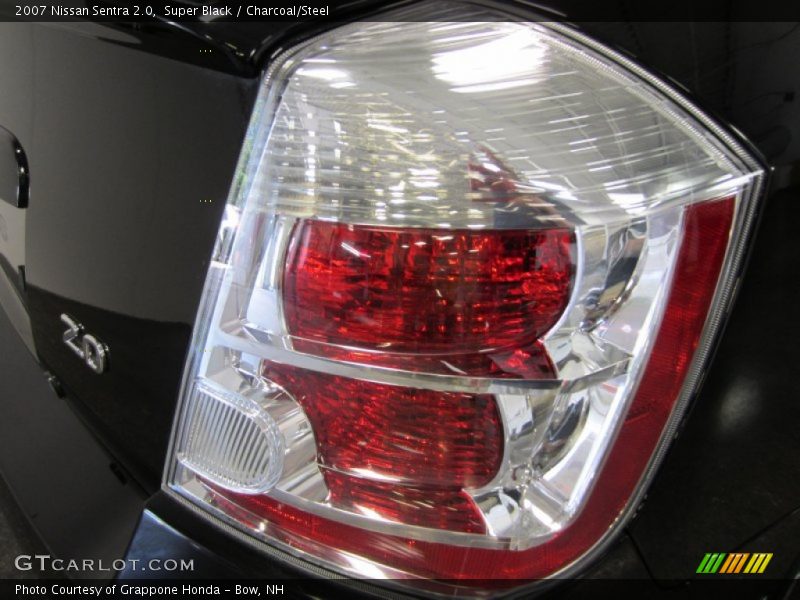 Super Black / Charcoal/Steel 2007 Nissan Sentra 2.0